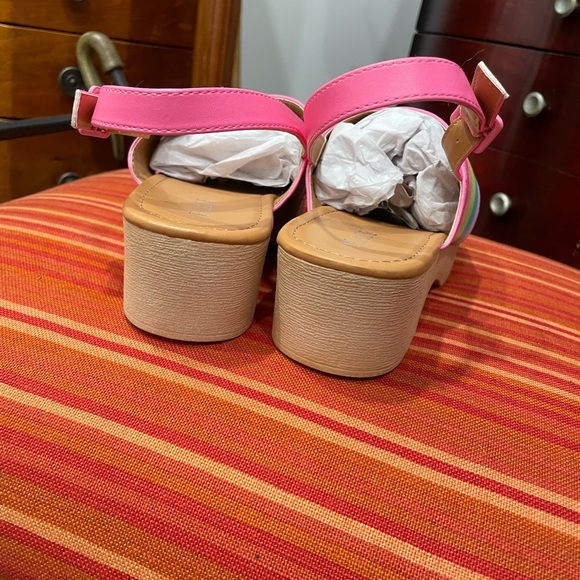 RAINBOW COLOR SANDALS - Picture 4 of 5